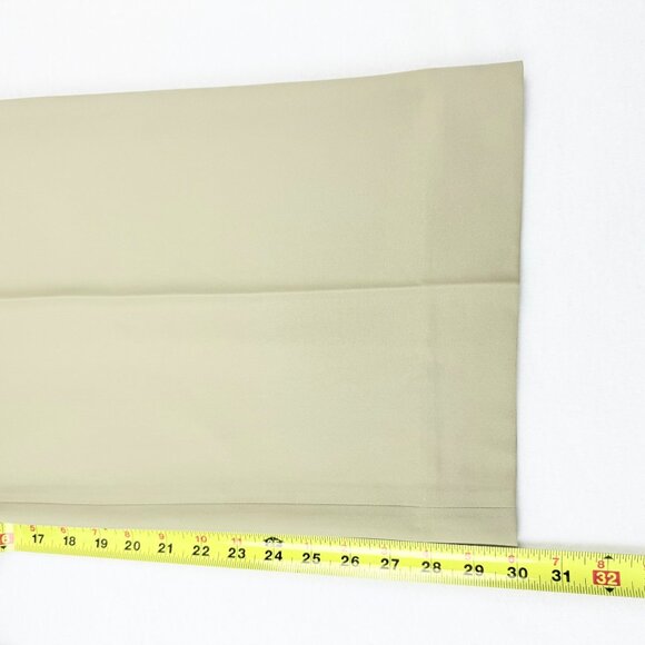 Calvin Klein Womens Tree House Tan Straight Leg Pleated Trousers Sz 14R NWT $129 - Picture 11 of 11